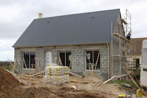 Ravalement de façade, enduit dans le Tarn